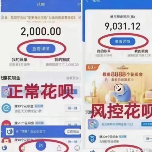 支付宝花呗套用现金怎么风控