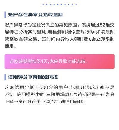 花呗功能异常？带你深入了解背后的风控逻辑与系统维护