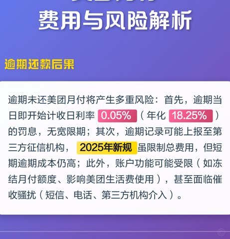 美团月付该不该关闭？结合自身情况考量